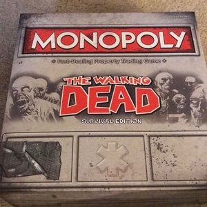 Walking Dead Monopoly game- gently used